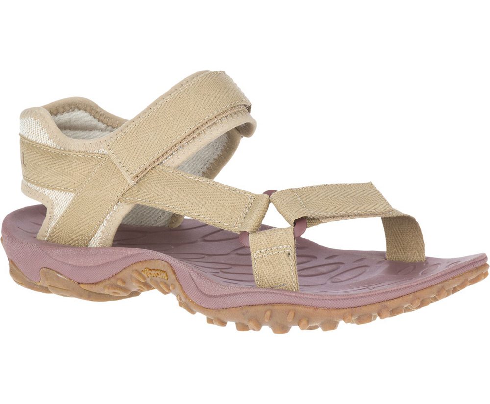 Sandalias Mujer - Merrell Kahuna Web - Kaki - YFZV-16895